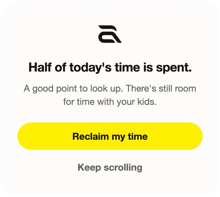 Aetās shield at 50%: half of today's time is spent